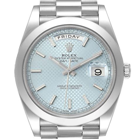 rolex platinum watches for men